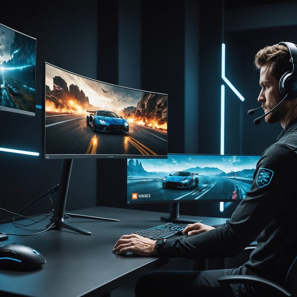 Quels sont les avantages des écrans incurvés pour une immersion complète en gaming?